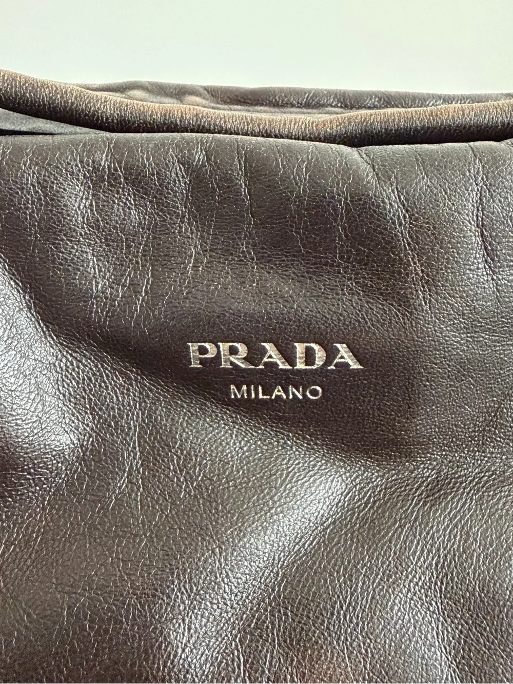 Prada Nappa Leather Shoulder Bag